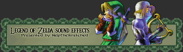 Legend of Zelda sound effects - Presented by HelpTheWretched